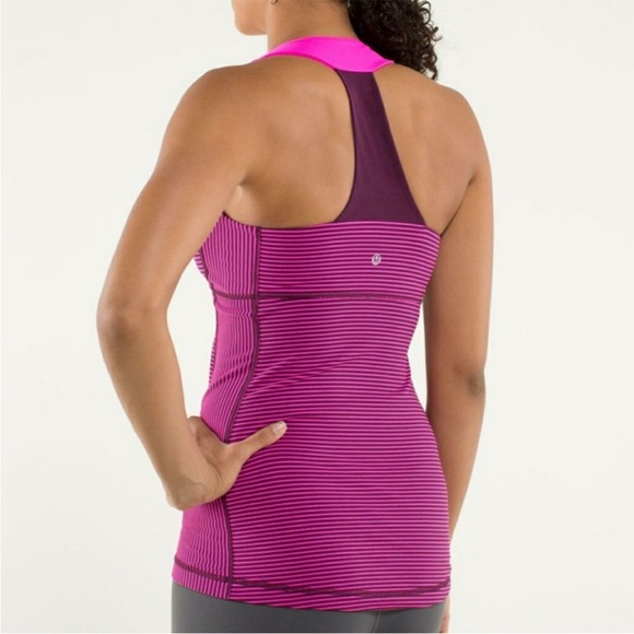 Lululemon Raspberry Scoop Tank - Picture 2 of 4